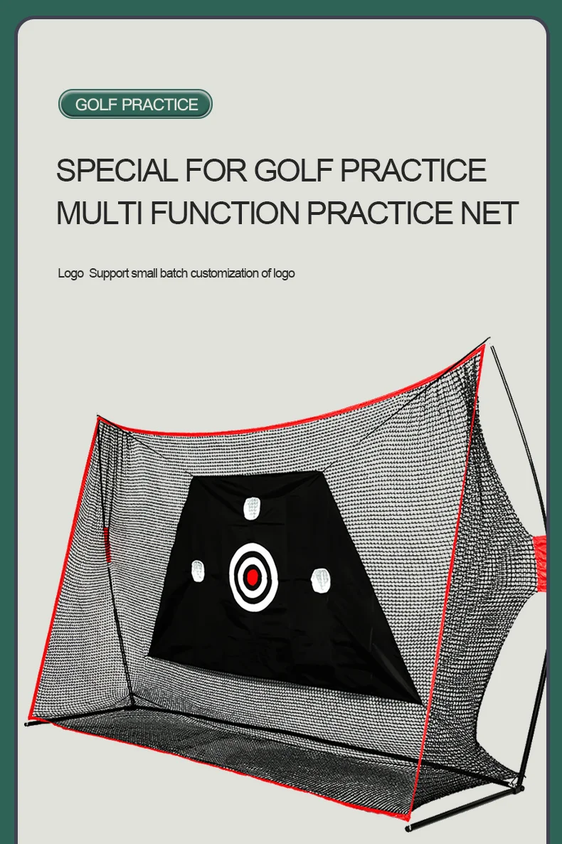 10x7ft Golf Hitting Aids Nets Golf Net Chipping Practice Net Outdoor