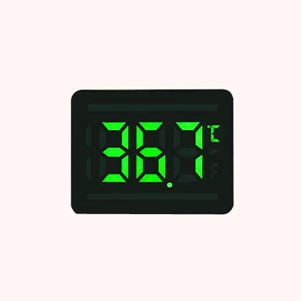Custom 7 Segment Large Led Display with Temperature Battery Icon