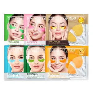 FAYANKOU Natural Under Eye Patches Dark Circles Reduce Wrinkles Puffy Bags Skin Treatment Pads Anti Aging Moisturizer Eye Mask