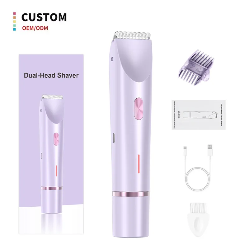 AINI Professional Cordless Rechargeable Hair Trimmer Waterproof Lady Shaver Bikini Body Trimmer for Women Intimate Hair Trimmer