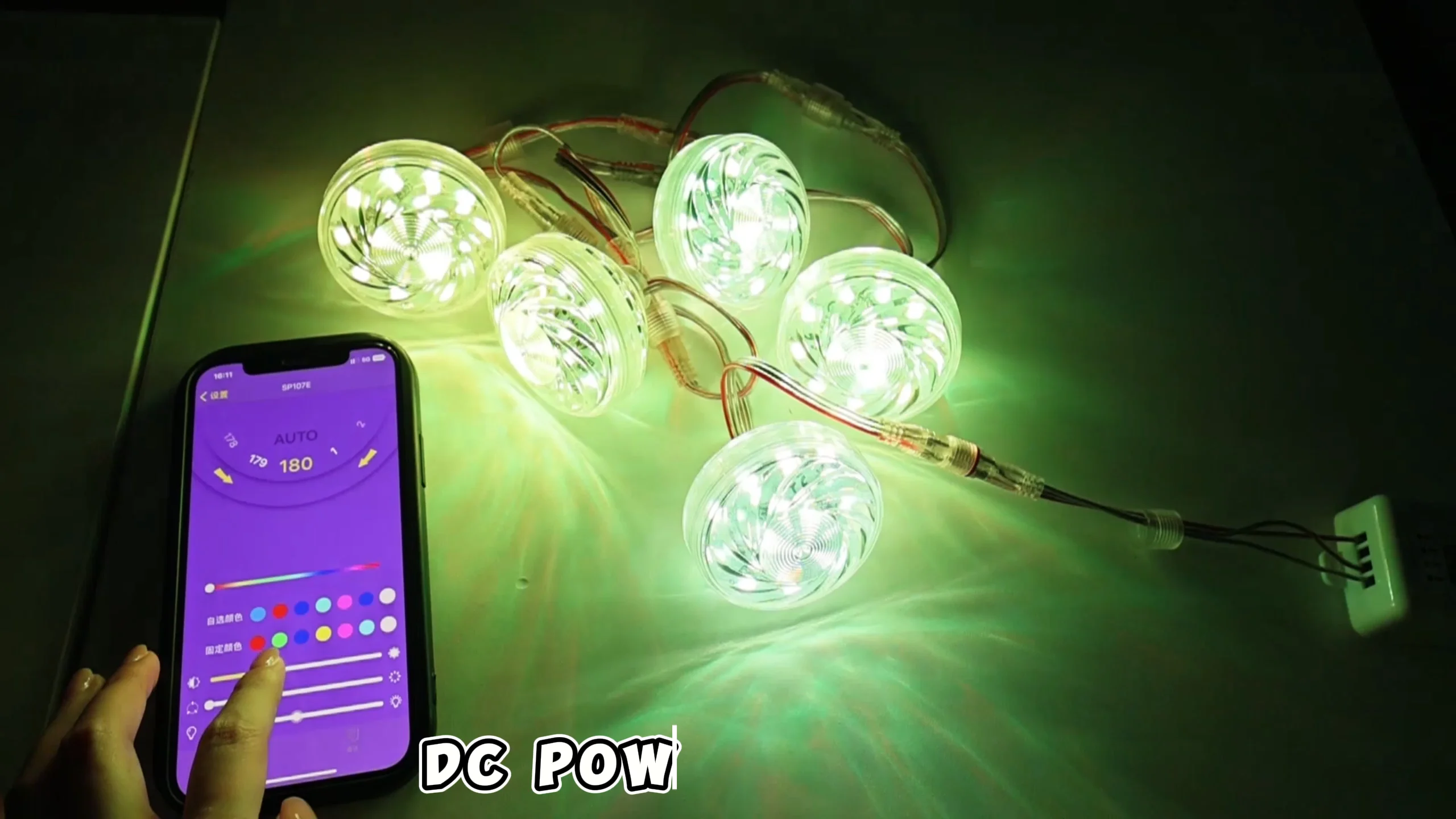 Aglare Programmable Dmx 60mm Led Cabochon Light Carousel Point Lights ...