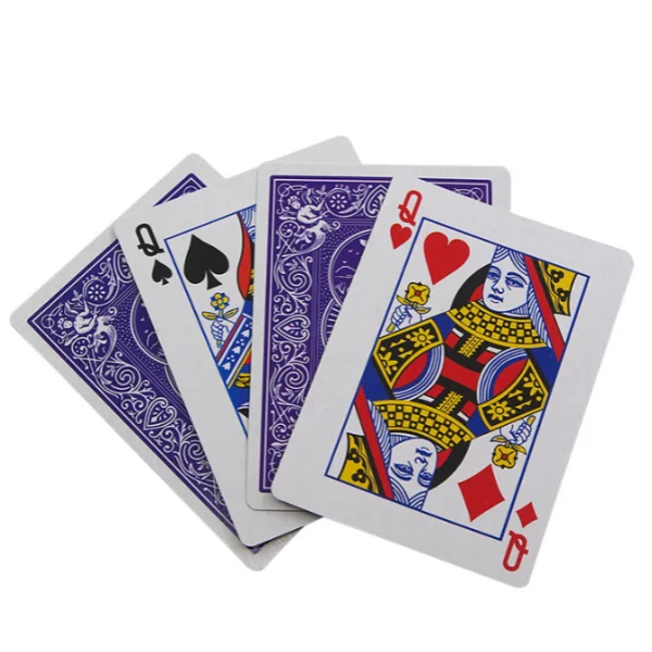 Magic Trick 4Q Paper Disappearing Card Illusion Gimmick Close-up Magic Prop Toy for Magician