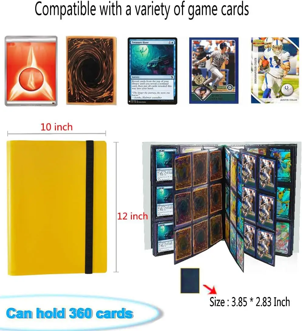 Ready To Ship Playing Index Cards Baseball Trading Card Binder 480 12