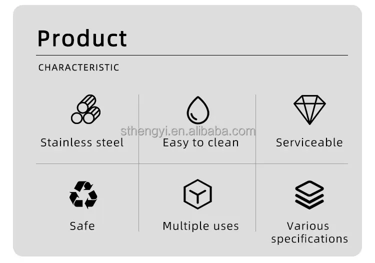 High Grade Stainless Steel Colander Bowl Set Small Hole Sink Colander Basket With Handle