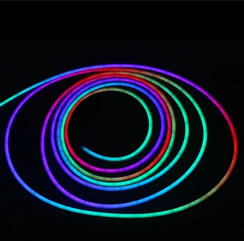 DC12V 2.5cm 1cm DC5V 2nd gen split neon tube cover 6mm 8mm 12mm neon led strip for led neon sign customize material