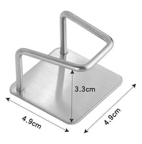 Sink Sponges Holder Self Accessories Storage Organizer Adhesive Drain Drying Rack Wall Hooks Kitchen Stainless Steel Household manufacture