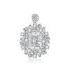 White 8A Zircon (single pendant)