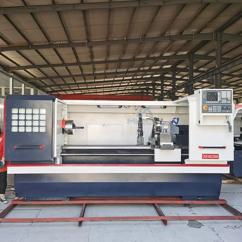 Automatic Cnc Lathe Machine Cak6166 Fanuc Cnc Lathe with Steady Rest