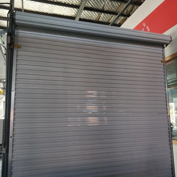 High Quality Manual Self Storage Roll Up Shutter Doors With Lock details