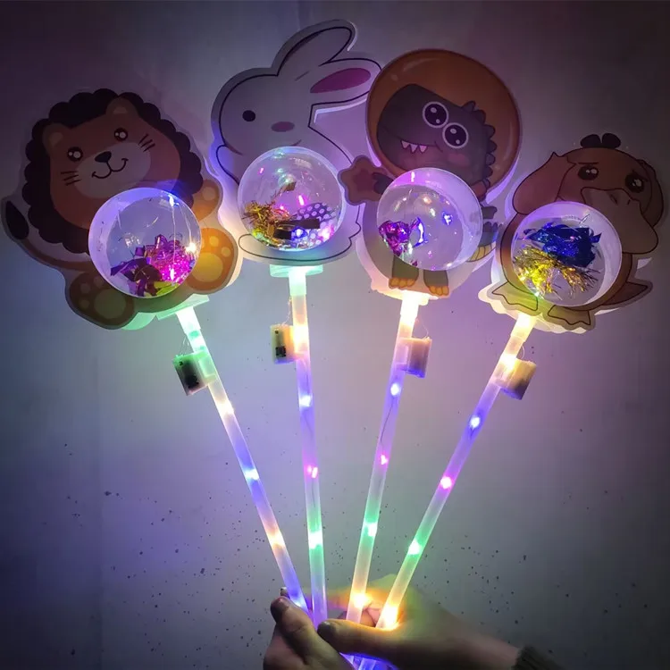 Детская светящаяся светодиодная игрушка палочка вращающаяся световая