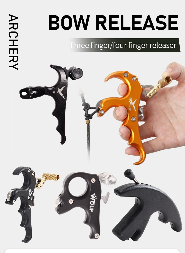 Spg Compound Bow Release Aid Archery Accessories Kit Professional