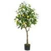 Citronnier 120 cm avec fruits artificiels