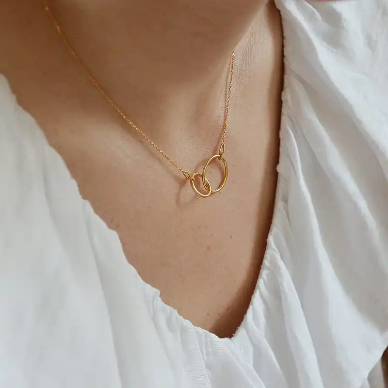 アクセサリー Llife DOUBLE RING PENDANT アクセサリー Llife DOUBLE RING PENDANT LIDNM / Llife ONLINE