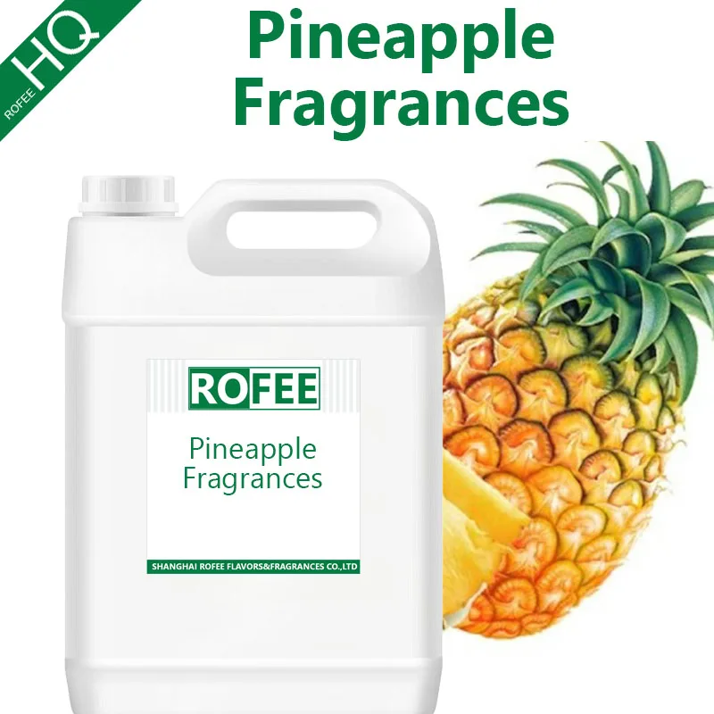Source Factory Wholesale Free Samples Concentrated Pineapple Essential Oil in Liquid Form for Industrial Fragrance