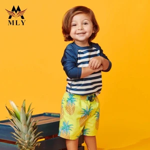 Fashion Printed Swimwear Children Boys Stretch Swimming Trunks Kids Swimwear Beachwear Kids for Boys