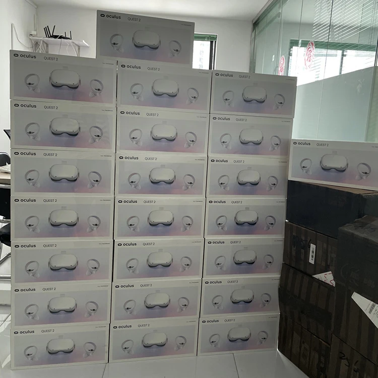 Oculus Quest 2 All In One Vr Headset With 5.5 Inch Display 90hz Refresh Rate 3d Vr Glasses And