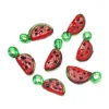 Glass pendant - watermelon