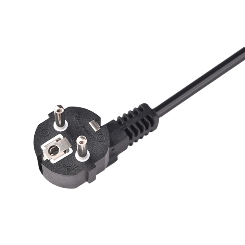 product koreankc eu schuko plug to iec c7 power cord 2 pin figure 8 cable for audio video device ce vde certified oem support-6