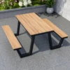 BK frame-150cm table with bench