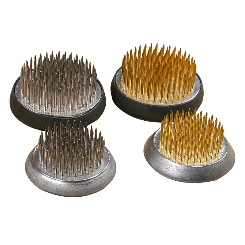 Wholesale High Quality Japanese Copper Material Ikebana Frog Flower Box