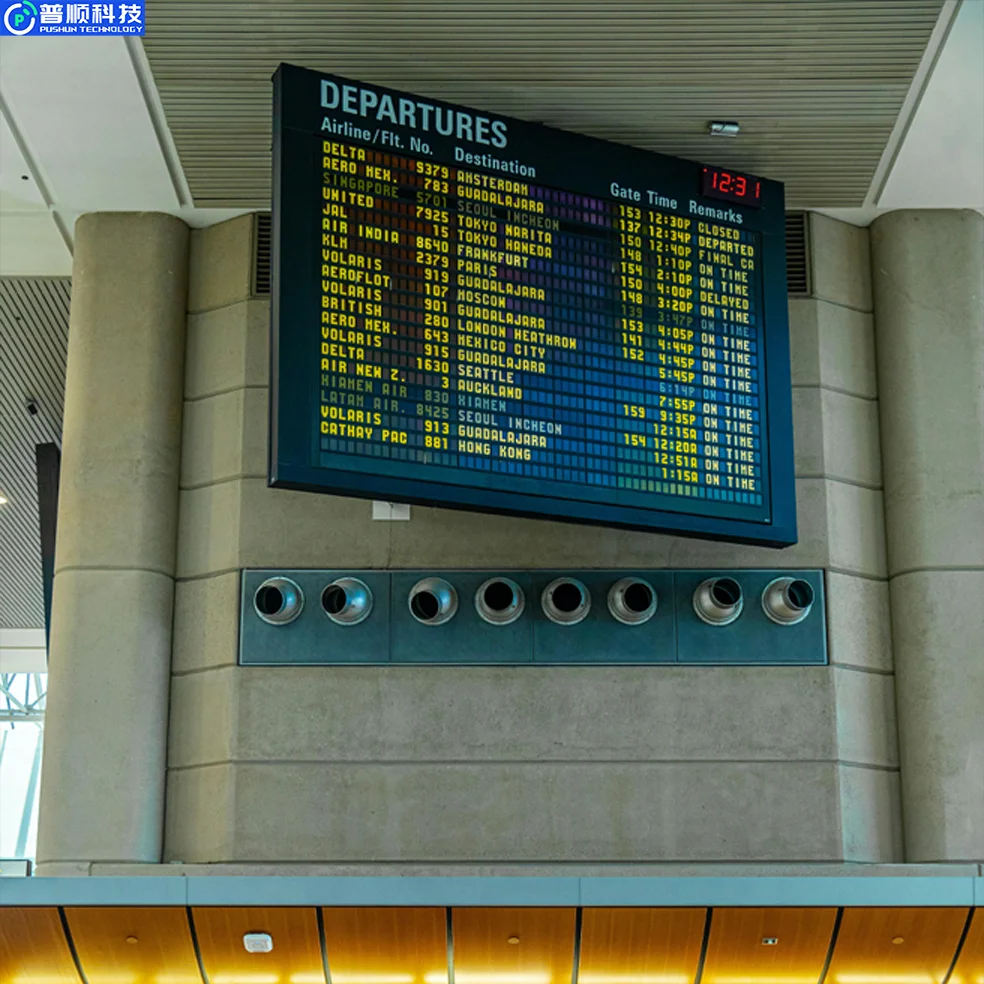 Pushunled P2 Indoor LED Display Panel Smart Control XX Command Center Video 3D Digital Signboard for Shopping Mall Advertising