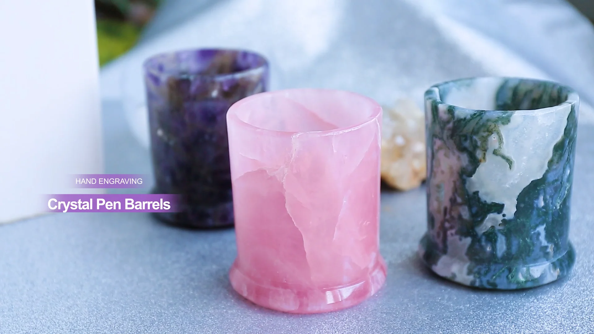 Wholesale Natural Folk Crafts Hand Carved Crystal Healing Stones