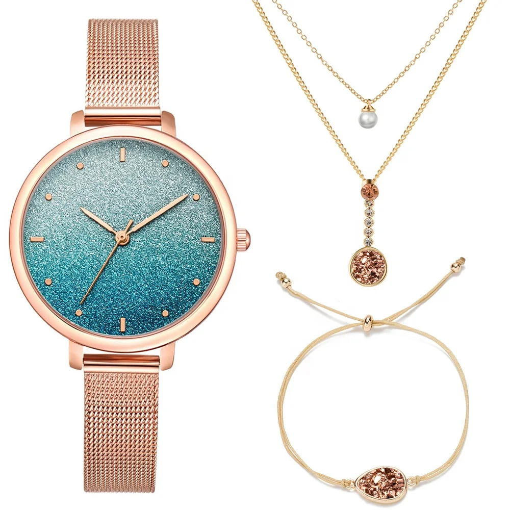 2pcs luxury gift set wallet  quartz watch mens gift set promotional for men watch gift box set