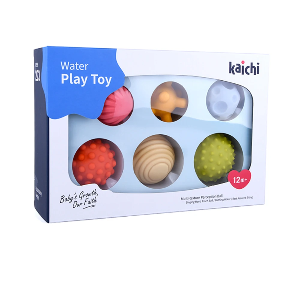 6 шт. детские силиконовые игрушки