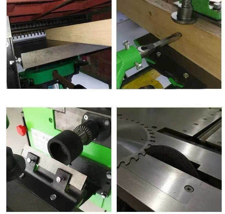 High Efficiency Three-in-One Double Side Wide Hand Planer for Woodcrafting