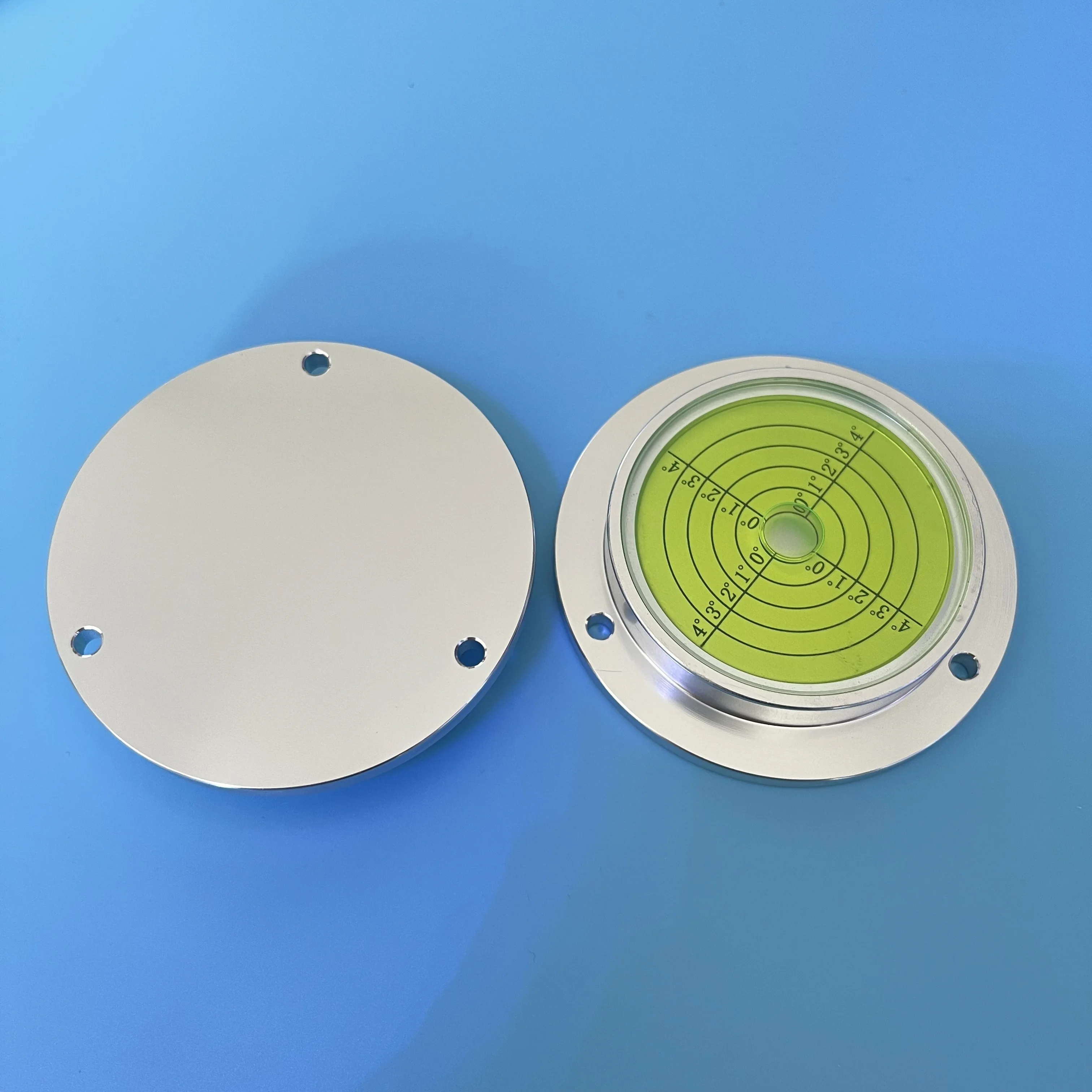 High Quality Metal Level Bubble Vial Metal Circular Gradienter Spirit Level Bubbles for Level Measuring Instrument