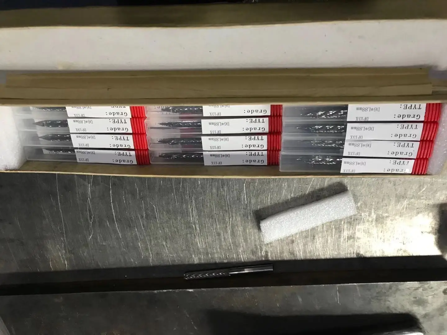 DL Rotary File double single groove rotary Burrs cutting tools ...