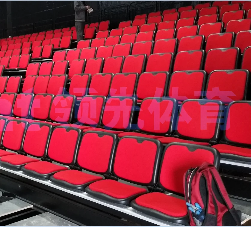 Telescopic Seating System,retractable Platform System for Indoor Sports Center