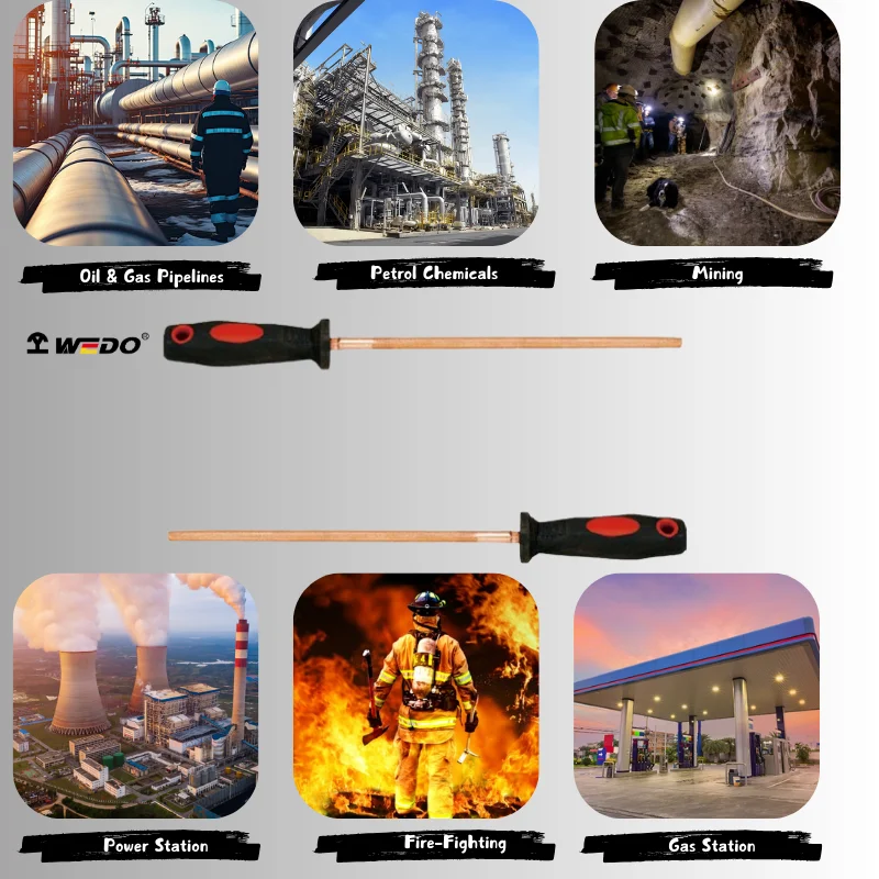 Сертификат WEDO BAM ATEX FM неискрящий алюминиевый бронзовый бериллиевый Медный Круглый Файл