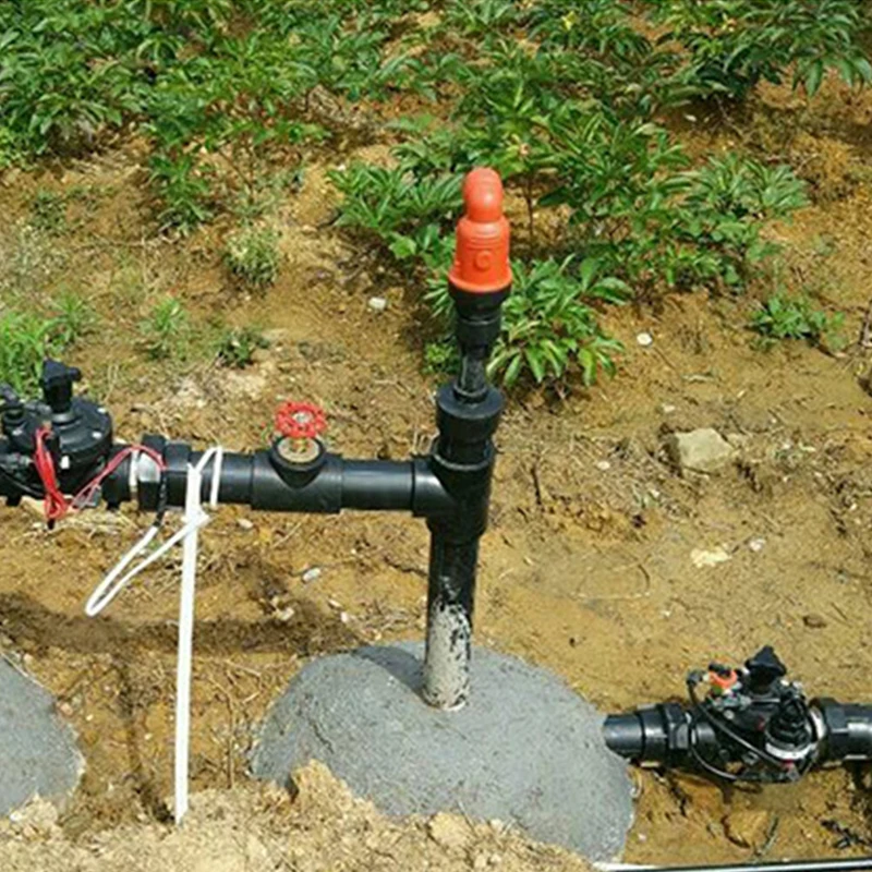 Orange PVC Plastic Quick Release Air Automatic Air Release Valve