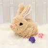 Brown rabbit-electric
