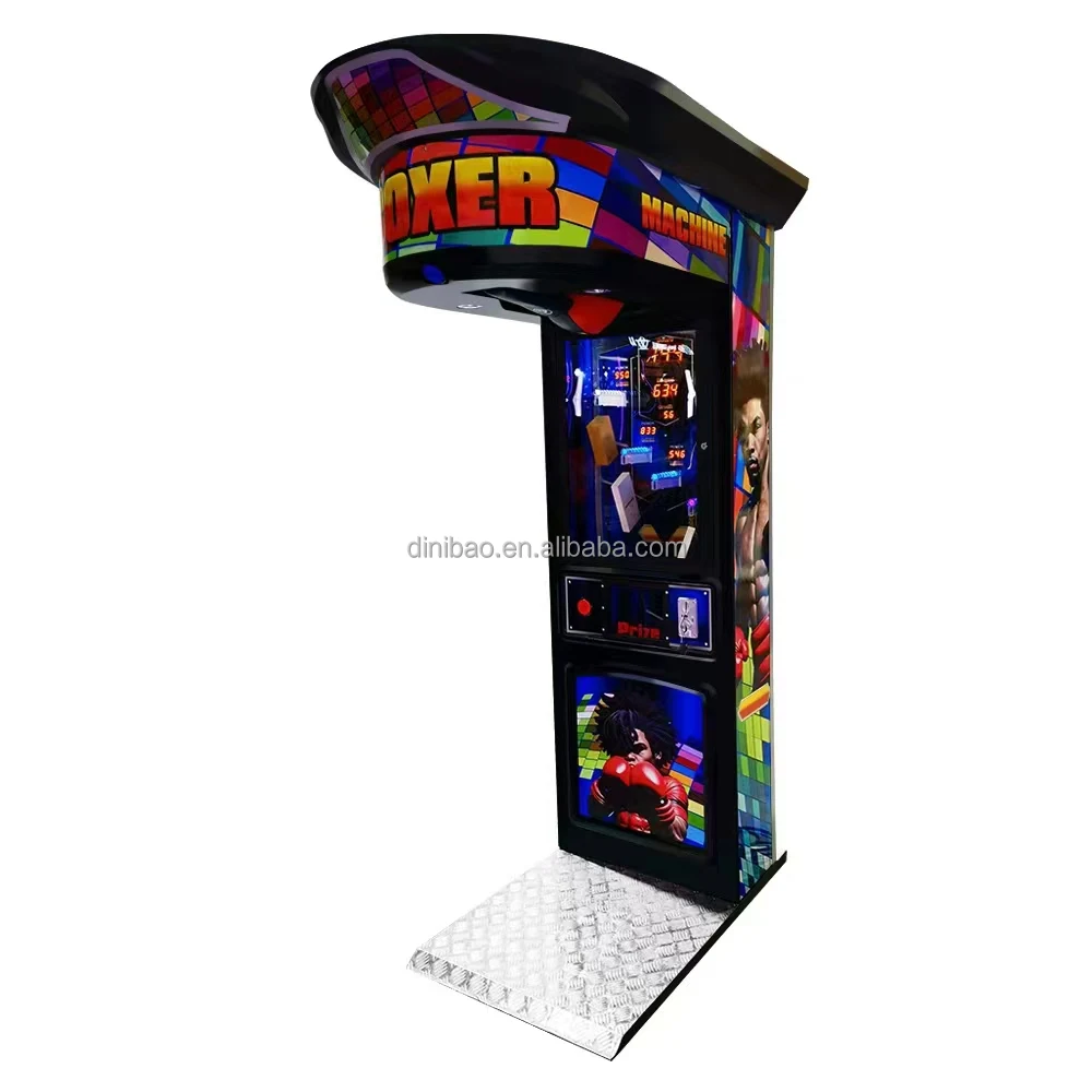 New Design Arcade Boxing Machine Boxing Games Out Gifts Prize Vending Machine for Sale