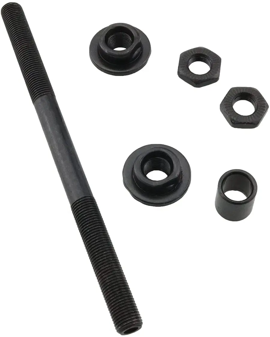 Bicycle Front and Rear Hub Axles 250mm and 180mm Through Axle Bicycle Hub Three Wheel Bicycle Axle Tyre