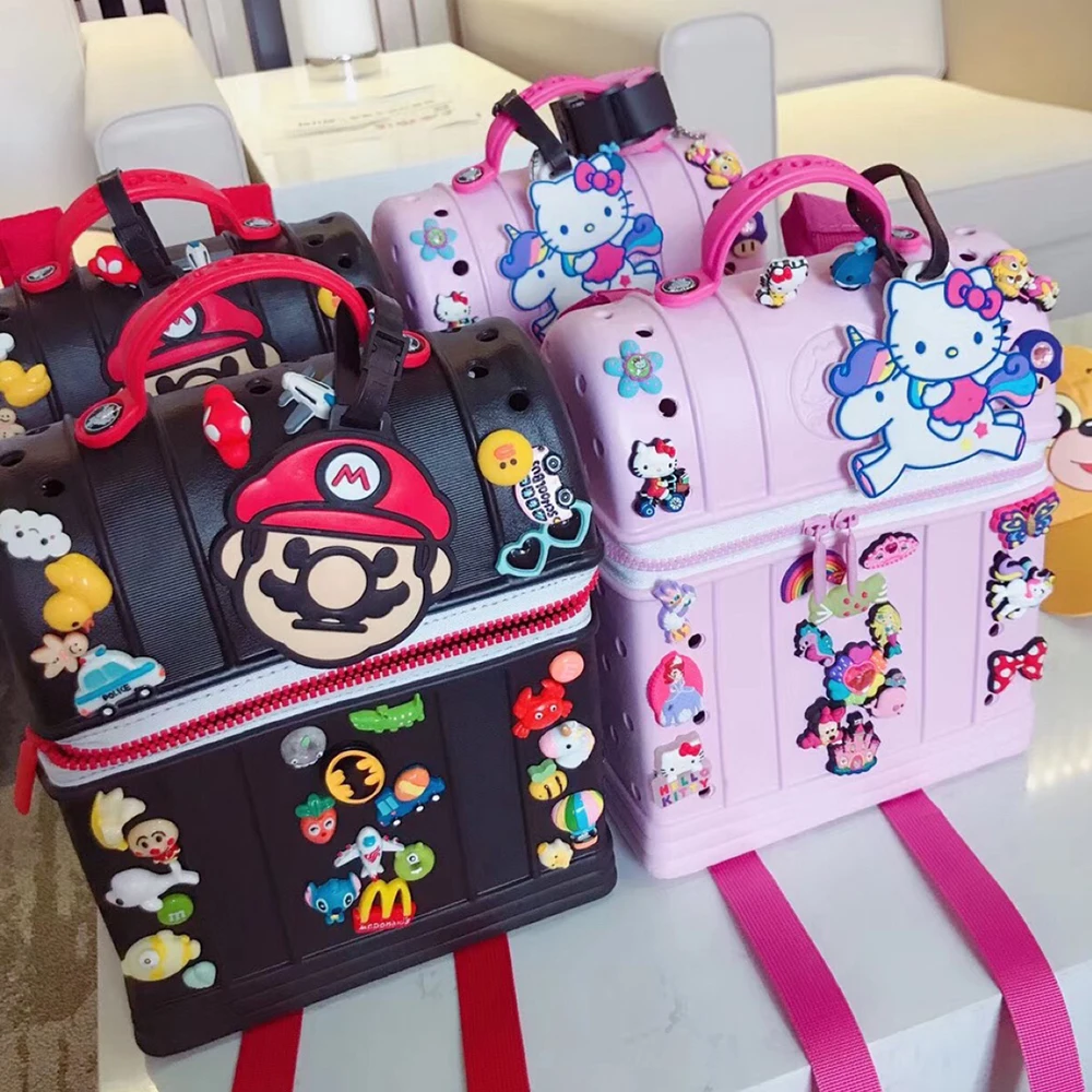 Custom New Fashion Shoe Decoration Mexican Croc Shoe Charm For Kids