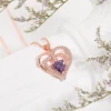 Rose Gold Purple