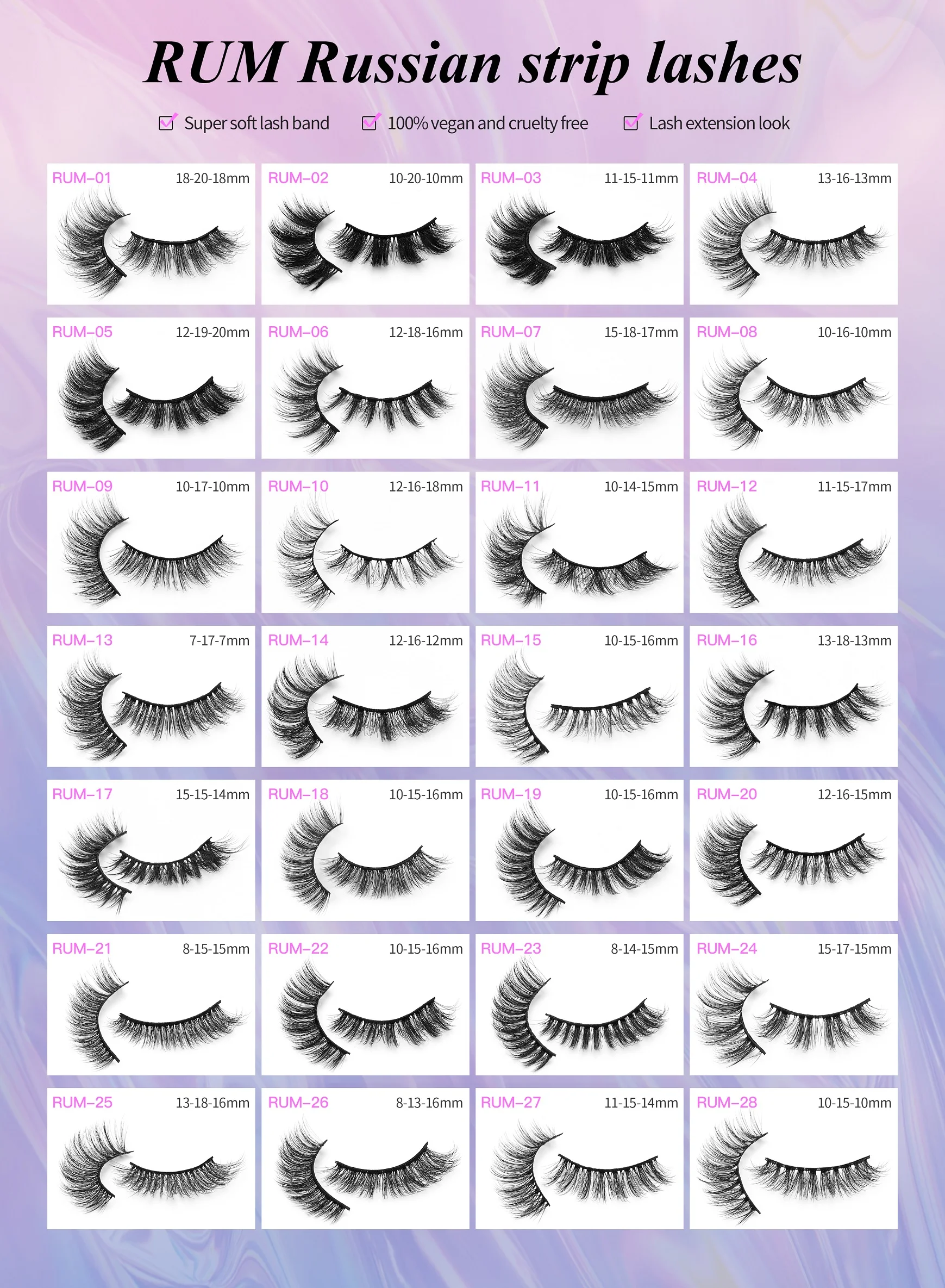 Fox Eye Effect Winged Short Strip Lashes Makeup Natural Cat Eye Lashes ...