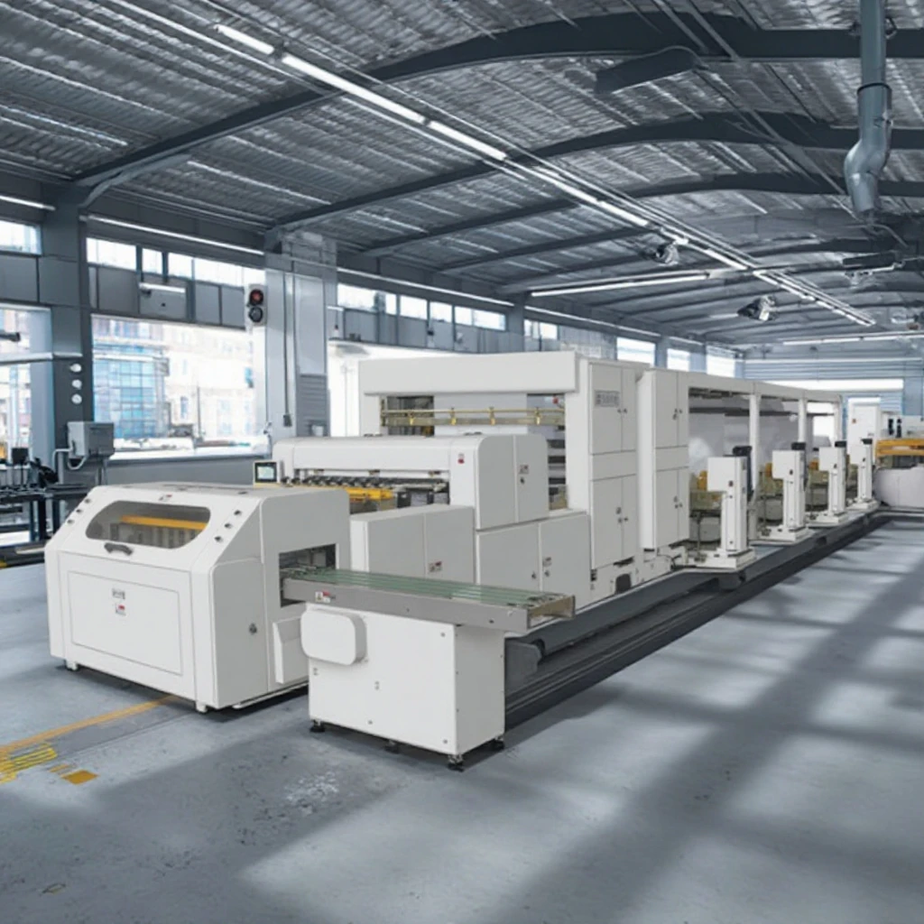 Fully Automatic A4 Size Paper Manufacturing Machine A3/A4 Die Cutting Machinery for Paper Product Creation