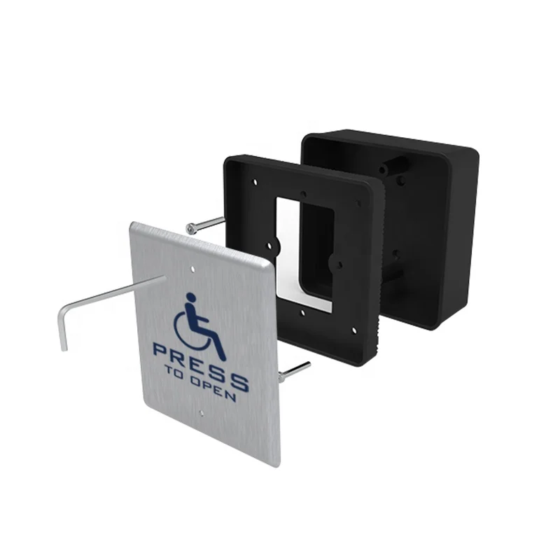 Automatic Door Wired Disabled Switch for the Disabled(PB09) Access Control System Push Press Button Switch