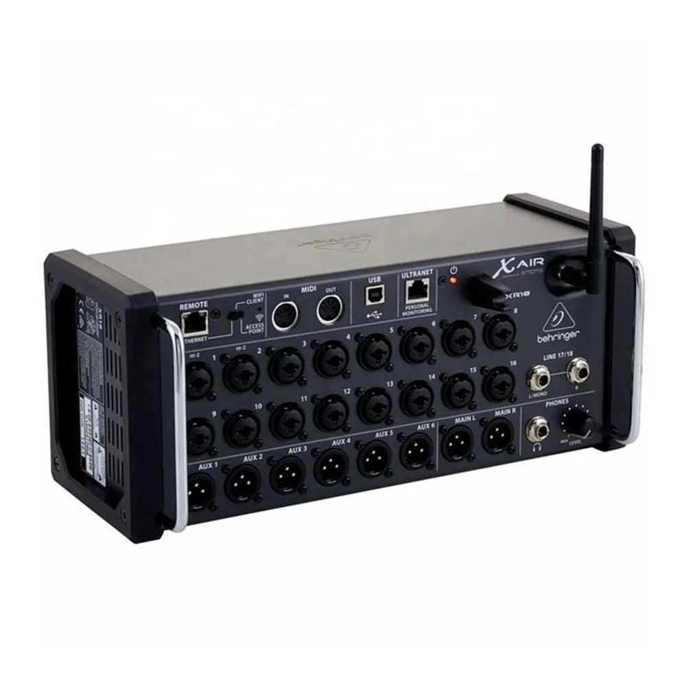 Behringer X Air XR18 stüdyo dijital mikser Midas premps Pa sistemi