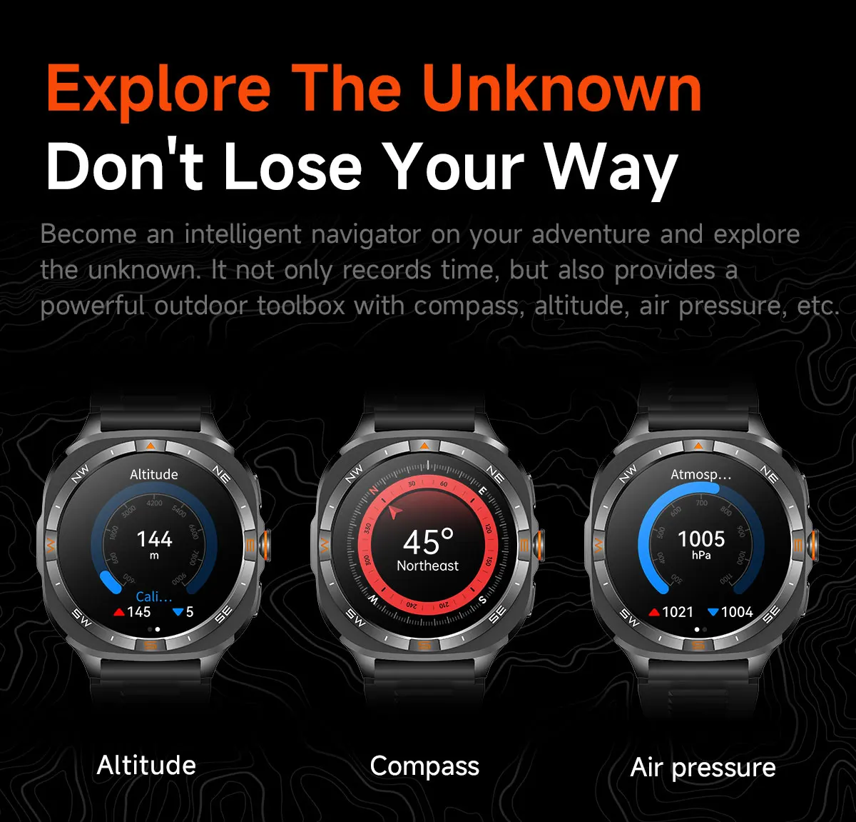 If you are searching for a supplier of a product with perfect quality control and highly competitive prices, which gives you an advantage in expanding your local market, then contact us now! Competitive suppliers of 2026 GPS Smart Watch G400 Heart Rate Blood Oxygen 1.46inch Screen IP68 Waterproof Altitude Compass Outdoor Sports Smartwatch