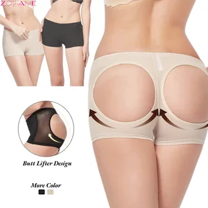 Alluring Sultry Mesh Fabric Breathable Butt-Lifting Boyfriend-Cut Cheeky Back Layering Shaping Hip-Enhancing Panties for Women