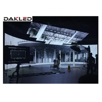 3D Immersive Project 7680Hz 4K 8K HD P2.6 2.6mm Virtual Filming Production 3D LED Screen Wall TV Studio LED Display