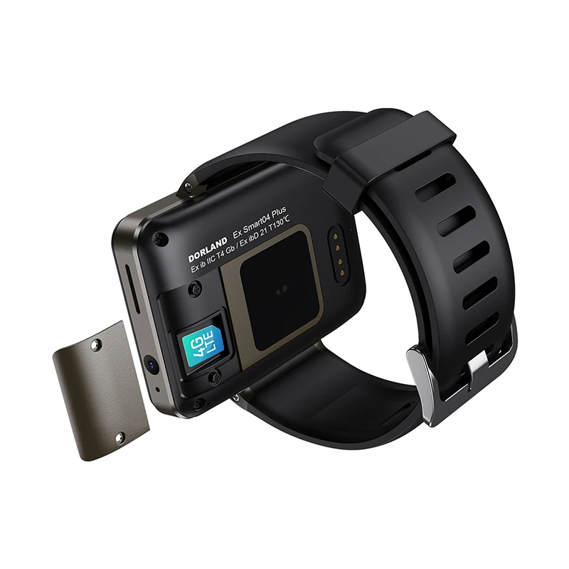 Dorland Ex Smart04 IP67 Waterproof Heart Rate Tracker 4g Lighting Business Android Intrinsically Safe Smartwatch