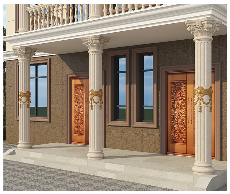 Elegant White Wedding Event Decorative Roman Column Pedestal Plant Stand Pillars Decoration Party Flower Pot Set Of 4