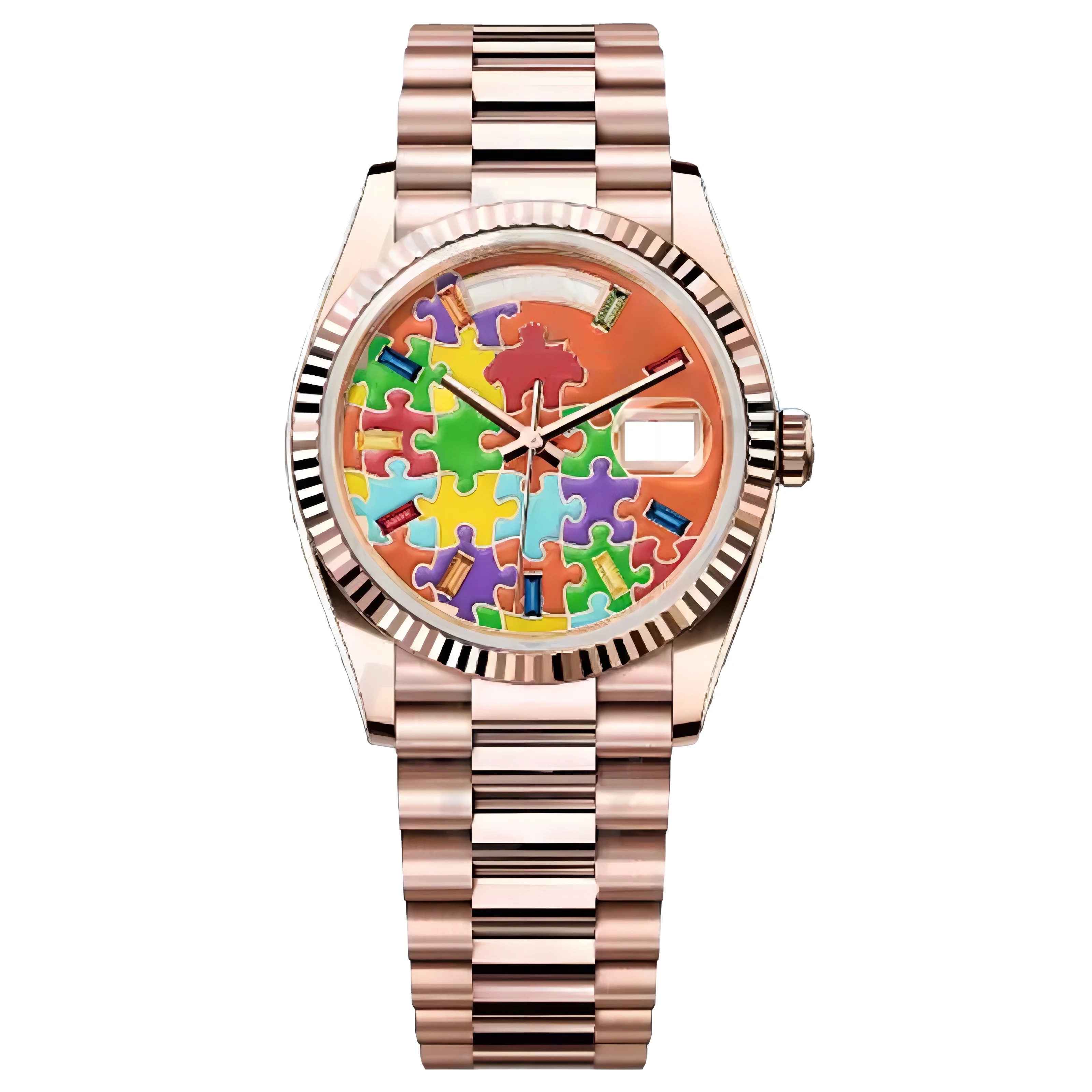 Fashion Men's Watch 41mm Automatic Mechanical Stainless Steel Designer Watch Mods Waterproof Luminous Wristwatch 222054