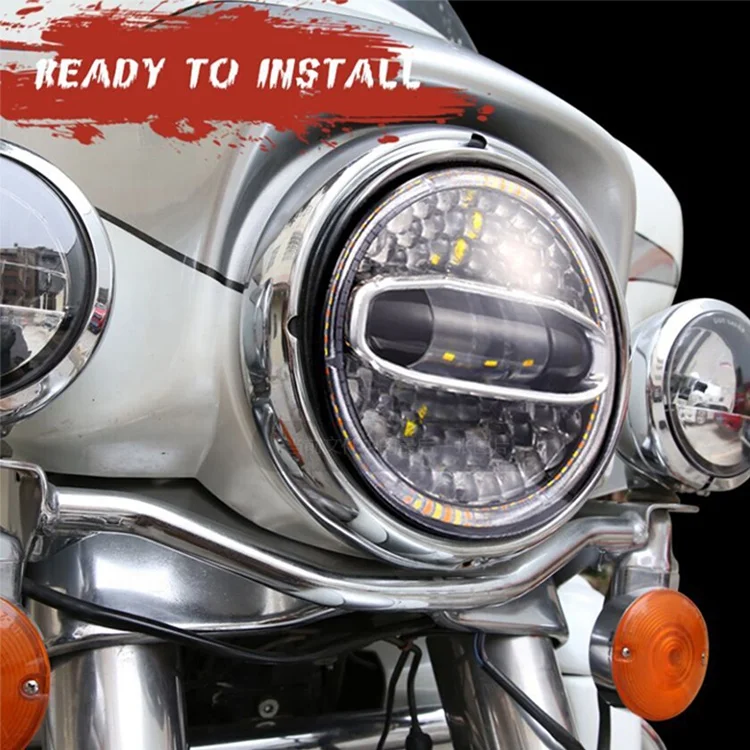 7 inch led headlight for royal enfield